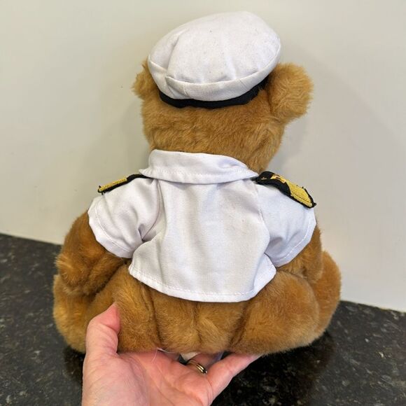 Cunard Cruise bear captain teddy retired 2012 bernie soft collectable sailor - Picture 5 of 9